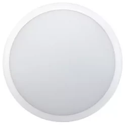 Luceco Sierra Indoor Dome LED Bulkhead With Microwave Sensor White 15W 1200lm -LightPro Shop 112KJ A1