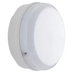 Luceco Outdoor Round LED Bulkhead White 9W 1150lm