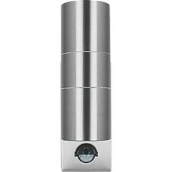 Luceco LEXDSSUDPIR-03 Outdoor Decorative External Wall Light With PIR & Photocell Sensor Stainless Steel -LightPro Shop 166PV A2
