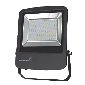 Brackenheath Rex Outdoor LED Industrial Floodlight With Photocell Black 150W 13,500lm 1 Brackenheath Rex Outdoor LED Industrial Floodlight With Photocell Black 150W 13,500lm