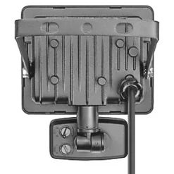 Luceco ECO Slimline Outdoor LED Floodlight With PIR Sensor Black 30W 2400lm -LightPro Shop 173KJ A3