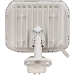 Luceco Castra Outdoor LED Floodlight With PIR Sensor White 30W 3150lm -LightPro Shop 175KJ A4