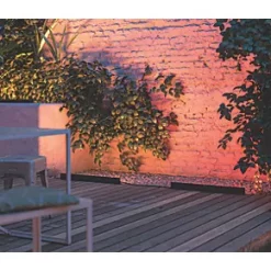 Philips Hue Amarant Outdoor LED Linear Wall Light Black 20W 1200lm -LightPro Shop 175RK A2