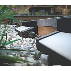 Philips Hue Amarant Outdoor LED Linear Wall Light Black 20W 1200lm -LightPro Shop 175RK A3