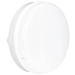Aurora UtiliteDrum Indoor & Outdoor Round LED Bulkhead White 18W 1300lm 1 Aurora UtiliteDrum Indoor & Outdoor Round LED Bulkhead White 18W 1300lm