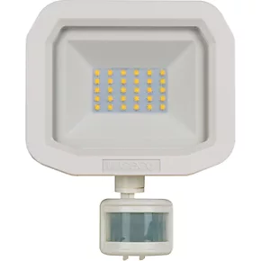 Luceco Castra Outdoor LED Floodlight With PIR Sensor White 20W 2400lm 2 Luceco Castra Outdoor LED Floodlight With PIR Sensor White 20W 2400lm - Image 2