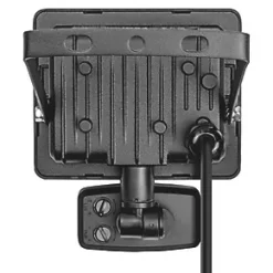 Luceco ECO Slimline Outdoor LED Floodlight With PIR Sensor Black 20W 1600lm -LightPro Shop 263KJ A3