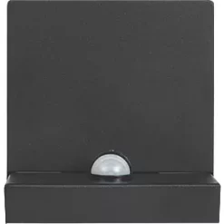 Luceco Outdoor LED Decorative External Wall Lantern With PIR & Photocell Sensor Black 7W 810lm -LightPro Shop 306PV A4