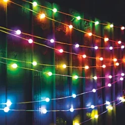 TCP 10m Outdoor LED Bobble RGB Bluetooth String Lights 4W 56lm -LightPro Shop 339FV A2