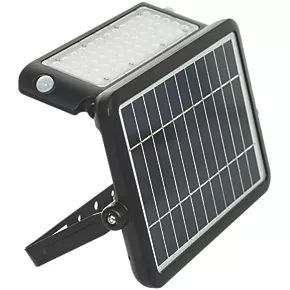 Luceco LEXSF11B40 Outdoor LED High Power Solar Floodlight With PIR & Photocell Sensor Black 1080lm 4 Luceco LEXSF11B40 Outdoor LED High Power Solar Floodlight With PIR & Photocell Sensor Black 1080lm - Image 4
