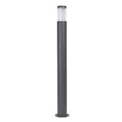 4lite 900mm Outdoor LED Bollard Graphite 8W 268lm