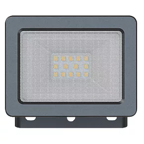 LAP Weyburn Outdoor LED Floodlight Black 10W 1000lm 2 LAP Weyburn Outdoor LED Floodlight Black 10W 1000lm - Image 2