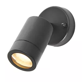 LAP Bronx Outdoor Adjustable Wall Light Black 2 LAP Bronx Outdoor Adjustable Wall Light Black - Image 2