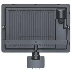 LAP Weyburn Outdoor LED Floodlight With PIR Sensor Black 50W 5000lm -LightPro Shop 408PG A3