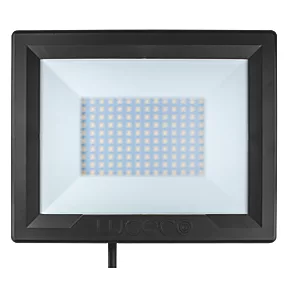 Luceco Eco Slimline Outdoor LED Floodlight Black 50W 4000lm 2 Luceco Eco Slimline Outdoor LED Floodlight Black 50W 4000lm - Image 2