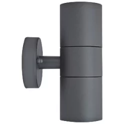 Luceco LEXDSSUDG-01 Outdoor Decorative External Wall Light Slate Grey -LightPro Shop 519PV A3