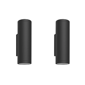 Philips Hue Appear Outdoor LED Wall Light Twin Pack Black 8W 710-1180lm 2Pk 1 Philips Hue Appear Outdoor LED Wall Light Twin Pack Black 8W 710-1180lm 2Pk