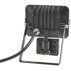 Brackenheath iSpot Outdoor LED Slim Floodlight With PIR Sensor Black 20W 1800lm 5 Brackenheath iSpot Outdoor LED Slim Floodlight With PIR Sensor Black 20W 1800lm -LightPro Shop 533FH A2