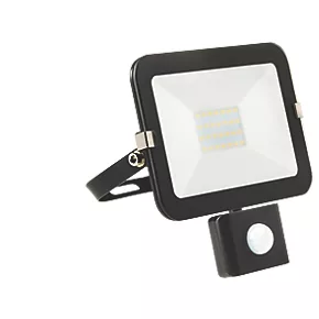 Brackenheath iSpot Outdoor LED Slim Floodlight With PIR Sensor Black 20W 1800lm 1 Brackenheath iSpot Outdoor LED Slim Floodlight With PIR Sensor Black 20W 1800lm