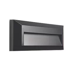 Saxby Pilot Outdoor LED Slim-Profile Brick Guide Light Black 2W 65lm