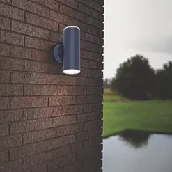 LAP Outdoor LED Up & Down Wall Light Charcoal Grey 8.6W 760lm 7 LAP Outdoor LED Up & Down Wall Light Charcoal Grey 8.6W 760lm -LightPro Shop 558PP A3