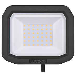 Luceco Castra Outdoor LED Floodlight Black 30W 3000lm 2 Luceco Castra Outdoor LED Floodlight Black 30W 3000lm - Image 2