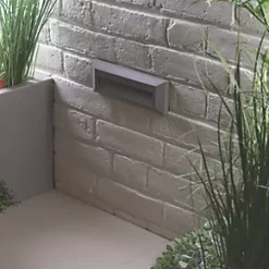 Saxby Pilot Outdoor LED Slim-Profile Brick Guide Light Grey 2W 65lm 11 Saxby Pilot Outdoor LED Slim-Profile Brick Guide Light Grey 2W 65lm -LightPro Shop 571PG A5