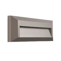 Saxby Pilot Outdoor LED Slim-Profile Brick Guide Light Grey 2W 65lm
