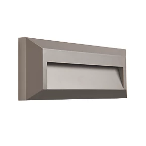 Saxby Pilot Outdoor LED Slim-Profile Brick Guide Light Grey 2W 65lm 1 Saxby Pilot Outdoor LED Slim-Profile Brick Guide Light Grey 2W 65lm