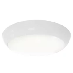Ansell Disco Slim Indoor & Outdoor Round LED Wall / Ceiling Light White 13W 1027-1083lm