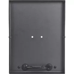 Luceco Outdoor LED Flush-Mounted Decorative Wall Lantern Slate Grey 7W 810lm -LightPro Shop 617PV A3