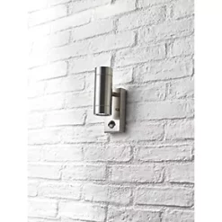 LAP Bronx Outdoor Up & Down Wall Light With PIR Sensor Stainless Steel 10 LAP Bronx Outdoor Up & Down Wall Light With PIR Sensor Stainless Steel -LightPro Shop 6213R A4