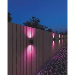 Calex Outdoor LED Smart Up and Down Light Black 8.5W 2x380lm -LightPro Shop 632RT A2