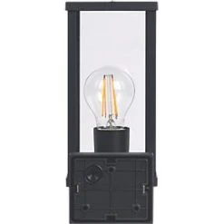 Luceco Outdoor LED Arm-Hung Decorative Wall Lantern Black 7W 810lm -LightPro Shop 651PV A3