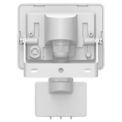 LAP Weyburn Outdoor LED Floodlight With PIR Sensor White 10W 1000lm -LightPro Shop 652PG A3