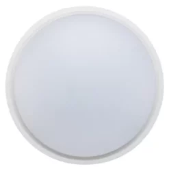 Luceco Eco Indoor & Outdoor Round LED Decorative Bulkhead Black / White 10W 700lm -LightPro Shop 701JK A3