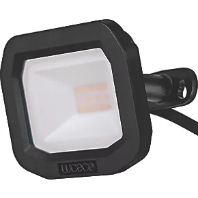 Luceco Castra Outdoor LED Floodlight Black 10W 1050lm 1 Luceco Castra Outdoor LED Floodlight Black 10W 1050lm
