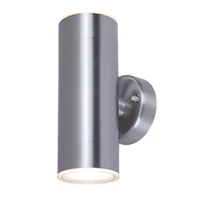 LAP Outdoor LED Up & Down Wall Light Silver 8.6W 760lm 2 LAP Outdoor LED Up & Down Wall Light Silver 8.6W 760lm - Image 2