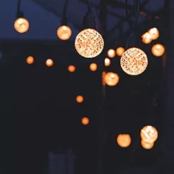 TCP Globe Crystal 22K 15m Outdoor LED Festoon Lights 8W 346lm -LightPro Shop 774FV A4