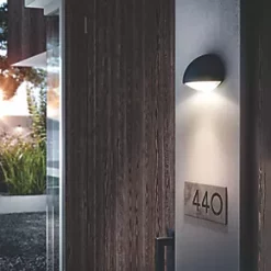 Philips Dust Outdoor LED Garden Wall Light Anthracite 3W 270lm -LightPro Shop 807RF A2