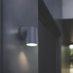 LAP Outdoor LED Wall Light Down Projection Charcoal Grey 4.3W 380lm 6 LAP Outdoor LED Wall Light Down Projection Charcoal Grey 4.3W 380lm -LightPro Shop 849PP A2