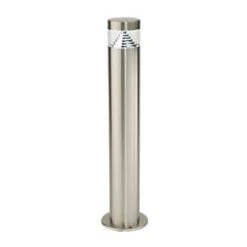 Inca 501mm Outdoor LED Post Light Brushed Stainless Steel 2.5W 280lm