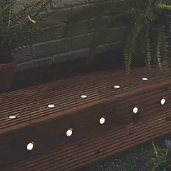 LAP Coldstrip 30mm Outdoor LED Recessed Deck Light Kit White 10W 20 x 19.5lm 20 Pack -LightPro Shop 884KJ A4