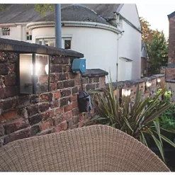 4lite WiZ Connected Outdoor LED Smart Modern Wall Light Anthracite 6.5W 720lm -LightPro Shop 903PH A2