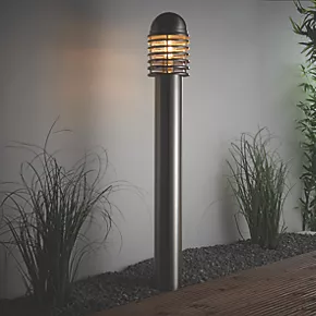 LAP Shutter 1000mm Outdoor Bollard Light Brushed Stainless Steel 4 LAP Shutter 1000mm Outdoor Bollard Light Brushed Stainless Steel - Image 4
