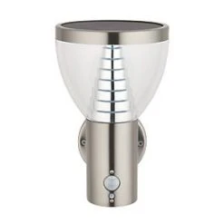 LAP Galaxy Outdoor LED Solar-Powered Wall Light With PIR & Photocell Sensor Brushed Stainless Steel 400lm 8 LAP Galaxy Outdoor LED Solar-Powered Wall Light With PIR & Photocell Sensor Brushed Stainless Steel 400lm -LightPro Shop 950PG A2