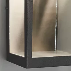 LAP Angel Outdoor LED Rectangular Frame Lantern Black 11W 400lm 11 LAP Angel Outdoor LED Rectangular Frame Lantern Black 11W 400lm -LightPro Shop 983PG A5